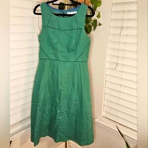Boden Green Sleeveless Dress